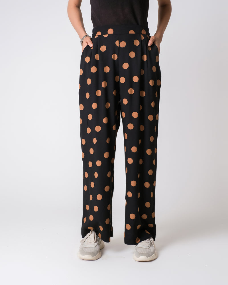 Women Polka Dot Flared Trouser - Engine - Buy Now