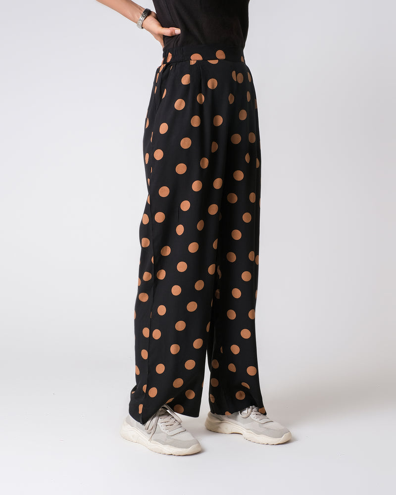 Women Polka Dot Flared Trouser - Engine - Buy Now