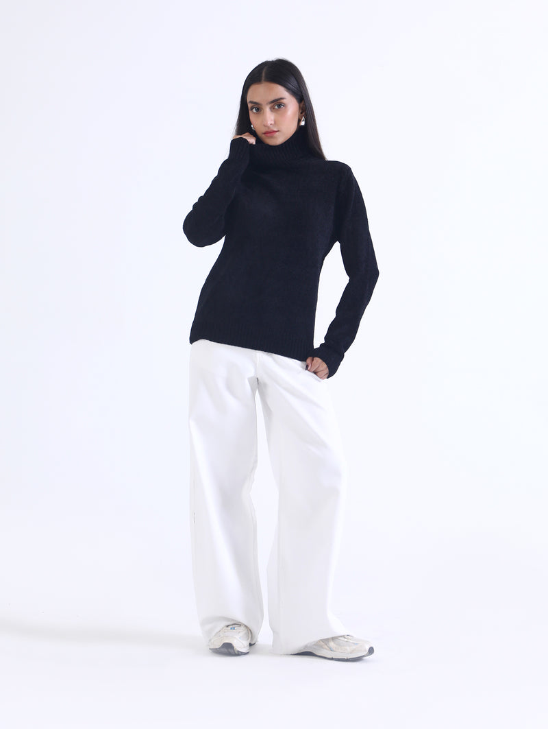 Women Mock Neck Sweater - Engine - Buy Now