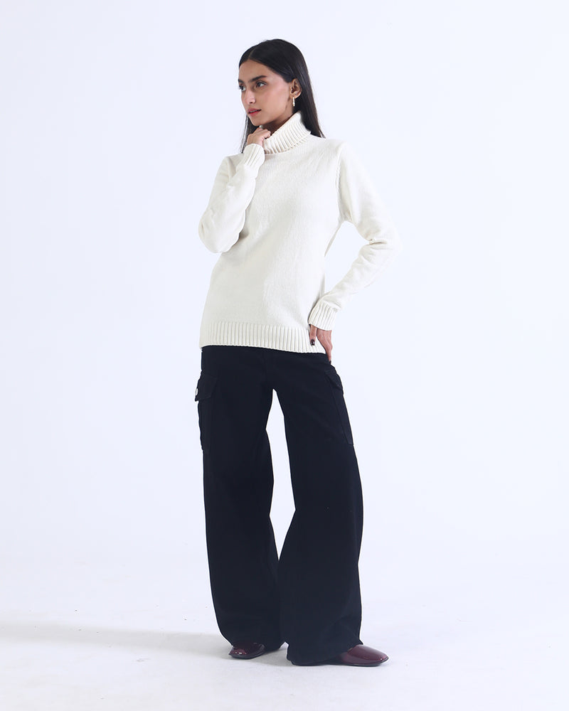 Women Mock Neck Sweater - Engine - Buy Now