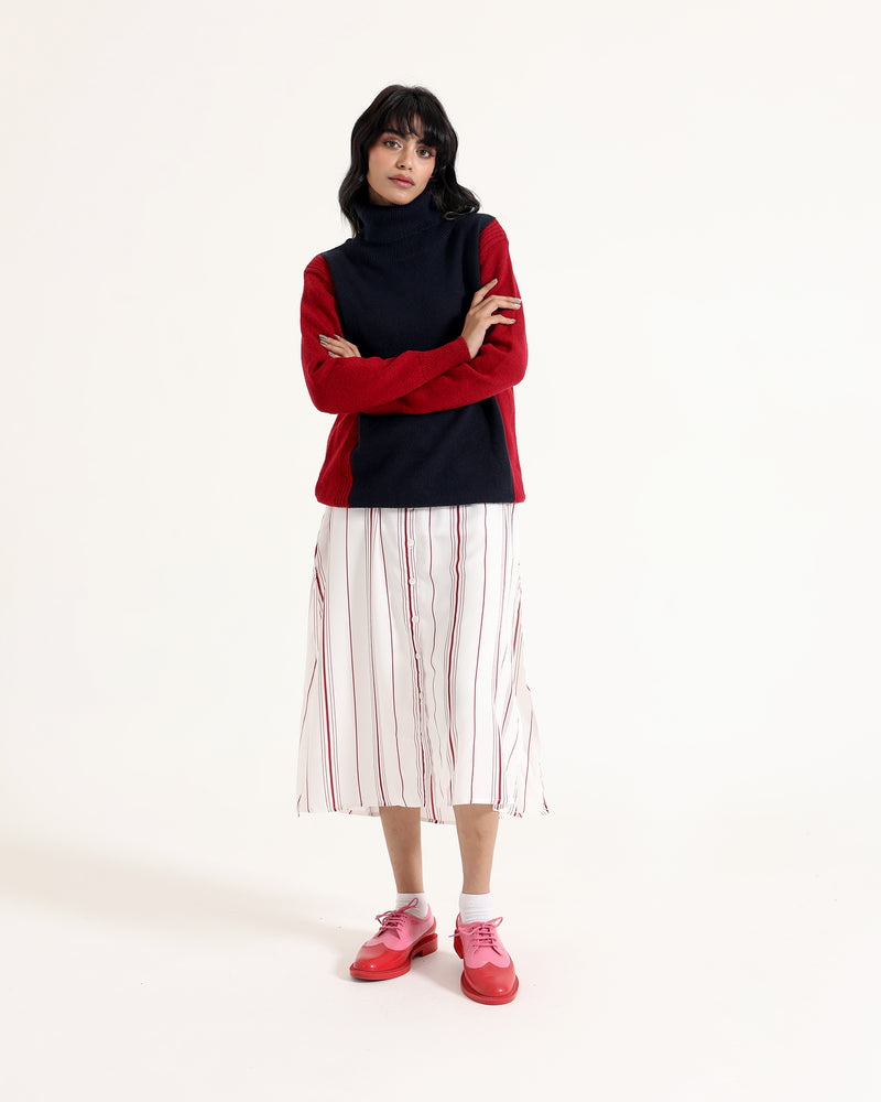 Women Mock Neck Sweater - Engine - Buy Now