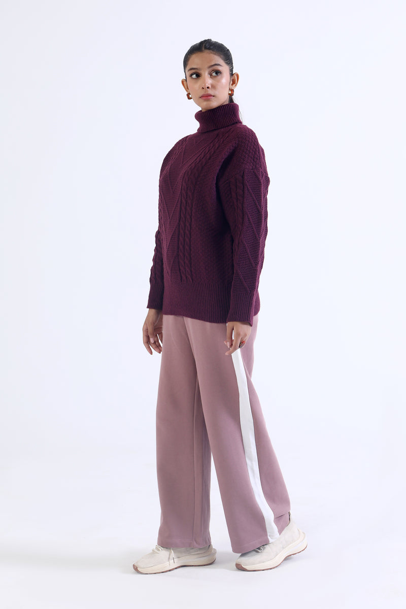 Women Mock Neck Sweater - Engine - Buy Now