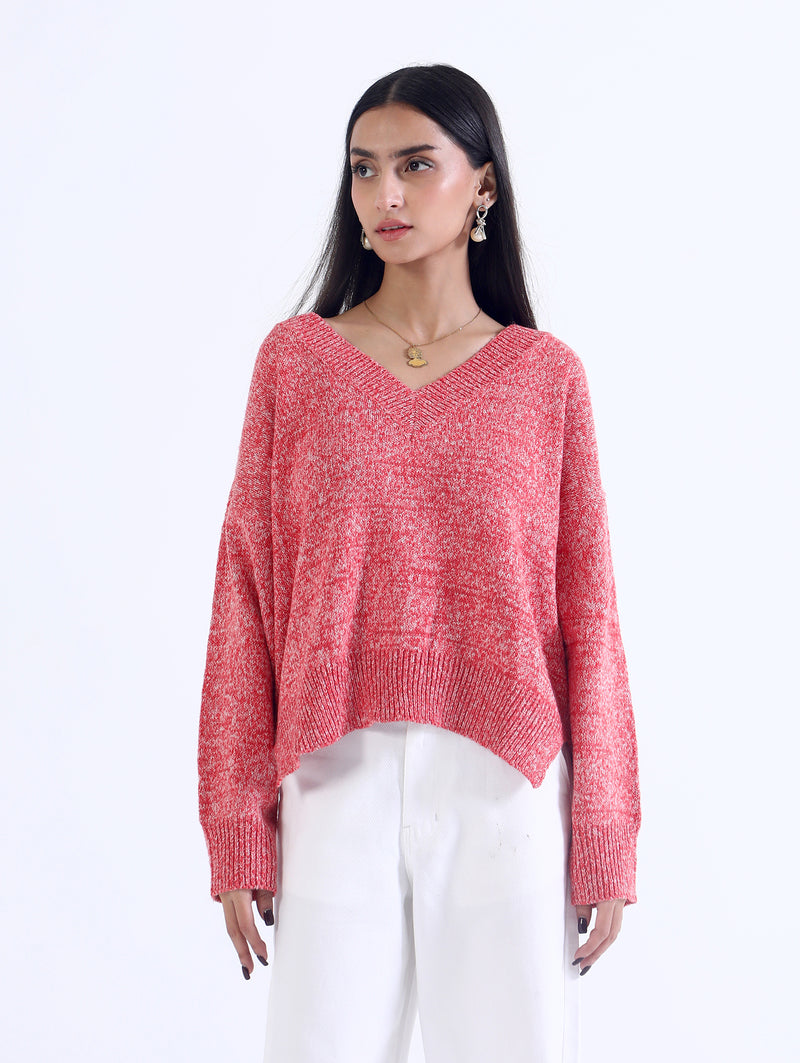 Women V Neck Sweater - Engine - Buy Now