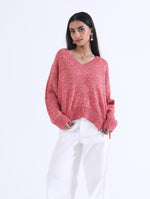 Women V Neck Sweater - Engine - Buy Now