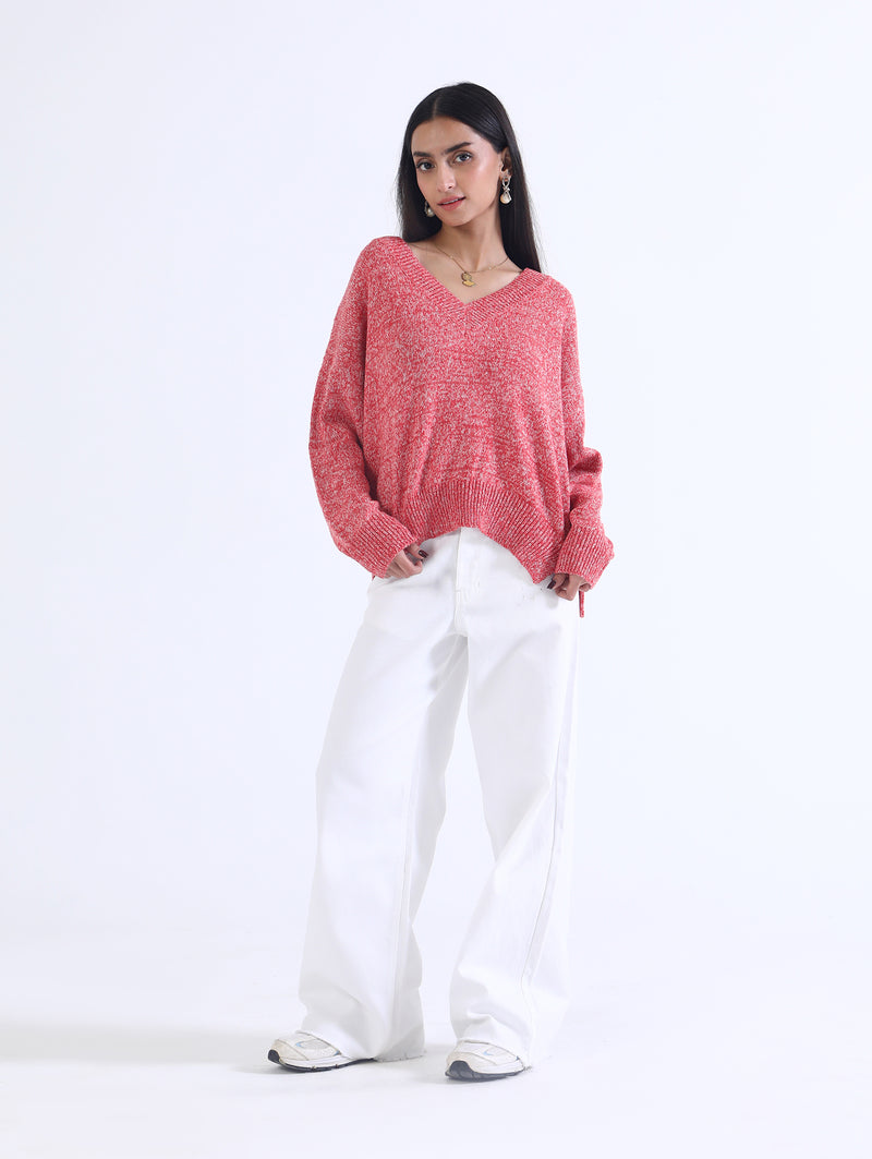 Women V Neck Sweater - Engine - Buy Now