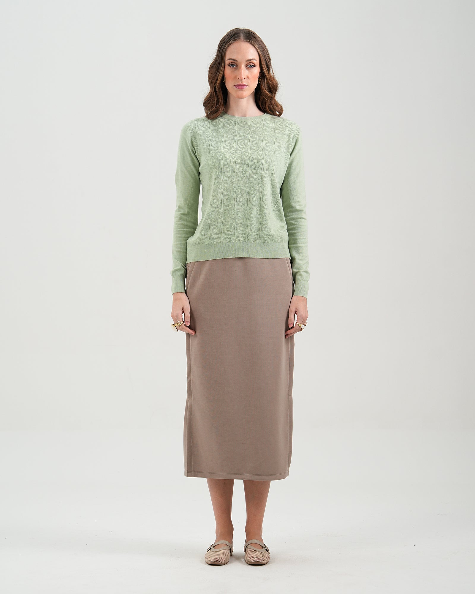 Women Crew Neck Sweater