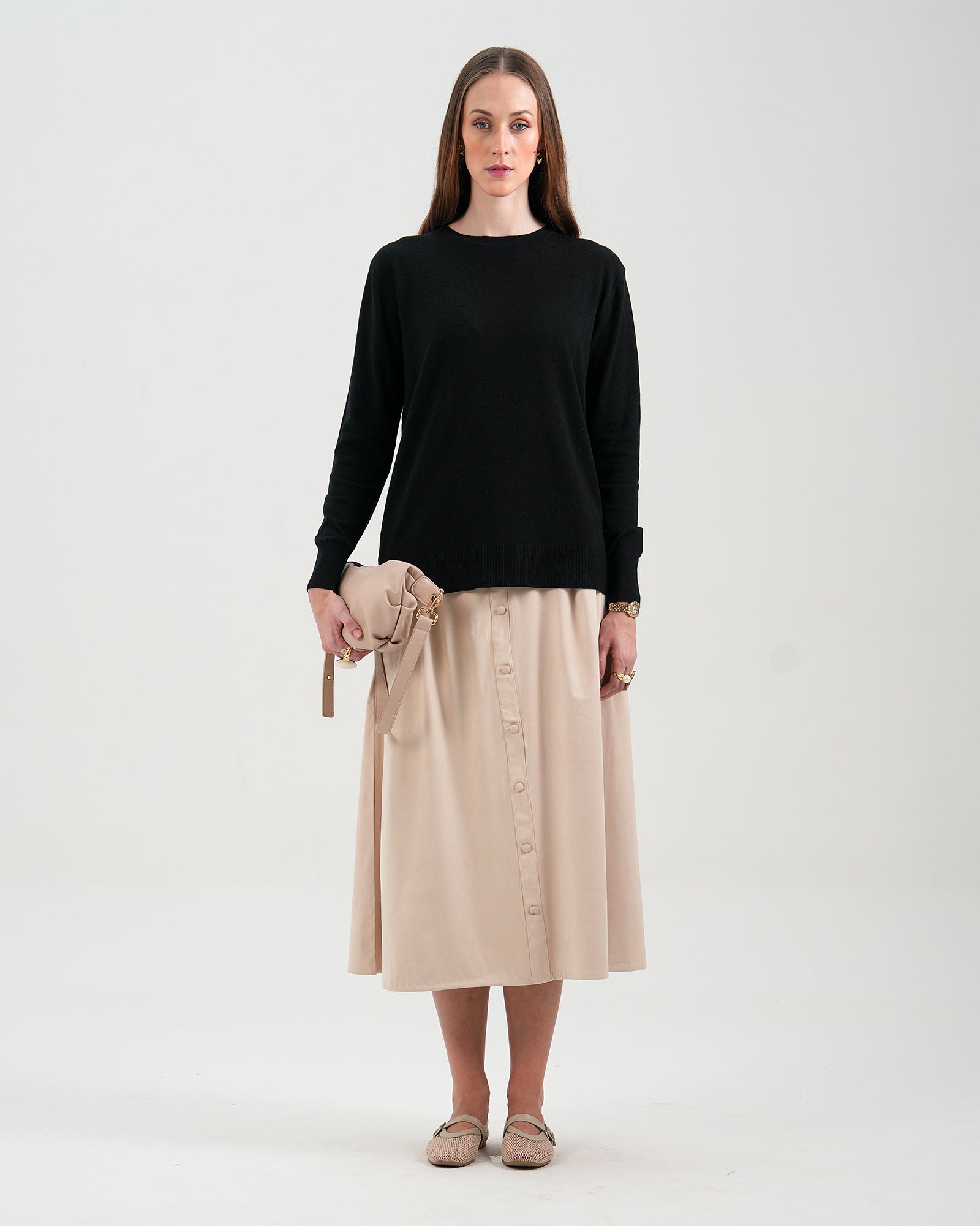 Women Crew Neck Sweater