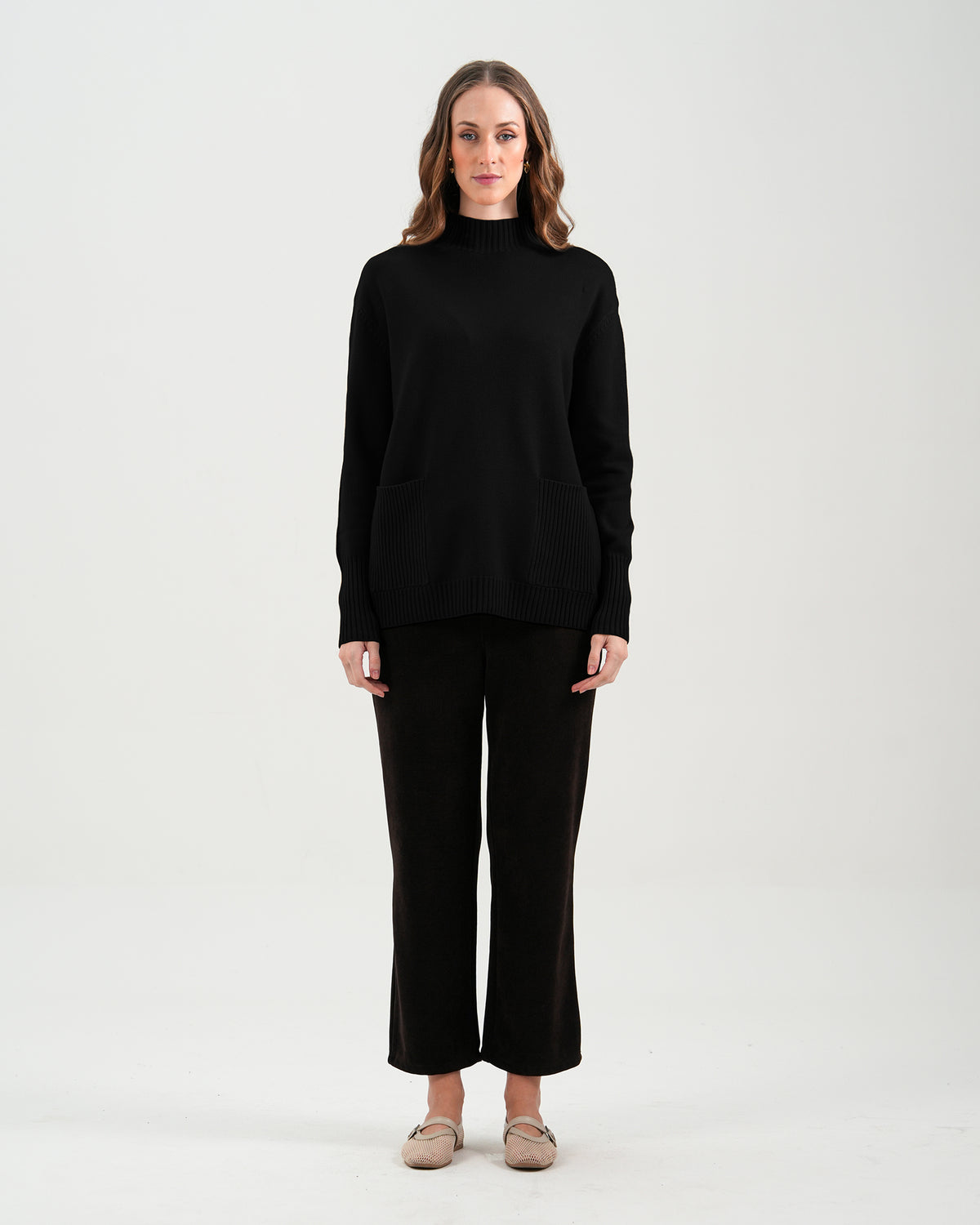 Women Mock Neck Sweater - Engine - Buy Now