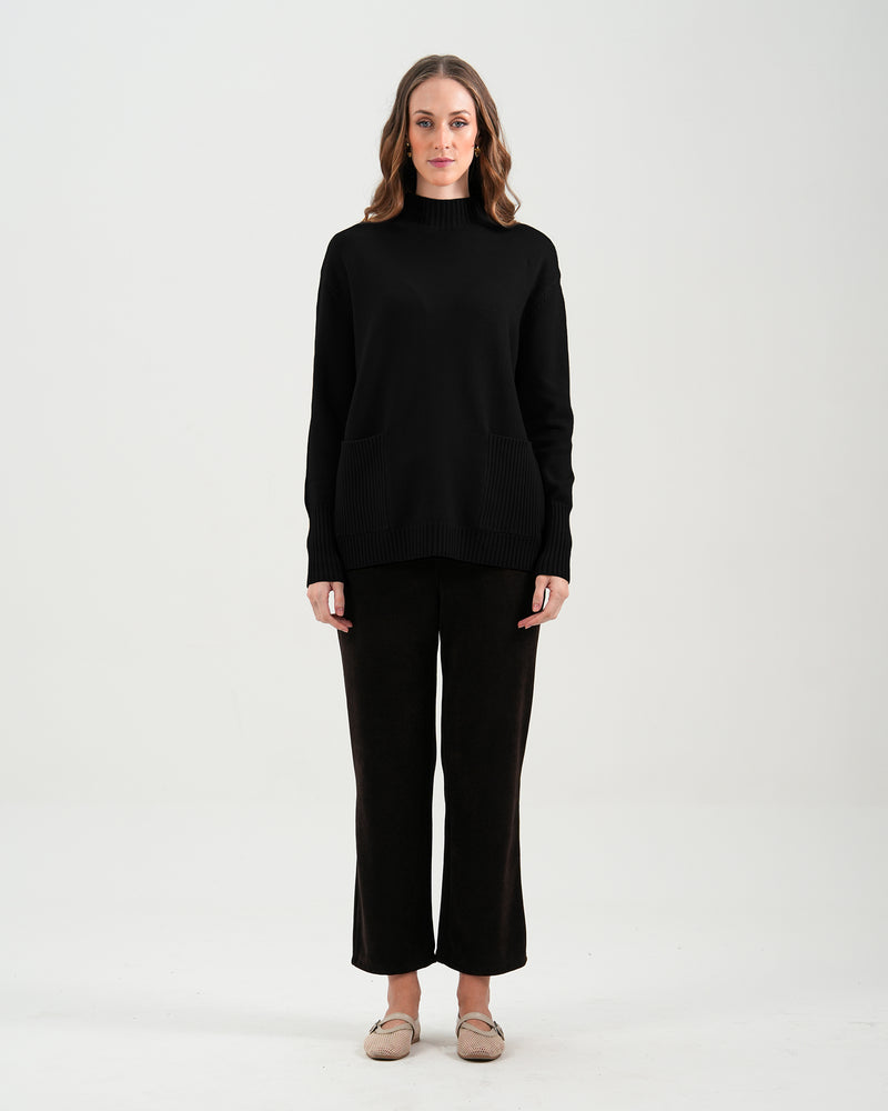 Women Mock Neck Sweater - Engine - Buy Now
