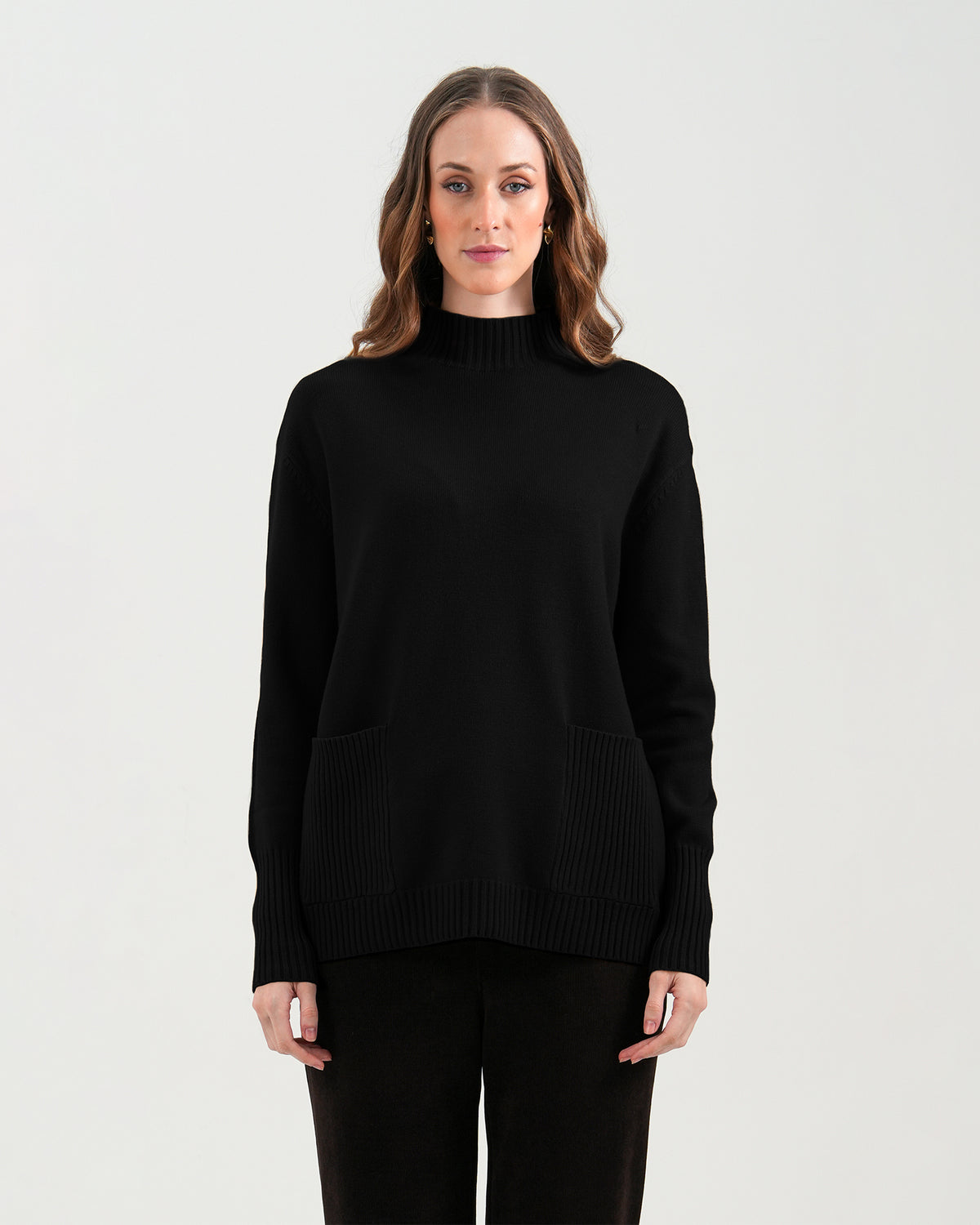 Women Mock Neck Sweater - Engine - Buy Now