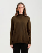 Women Mock Neck Sweater - Engine - Buy Now