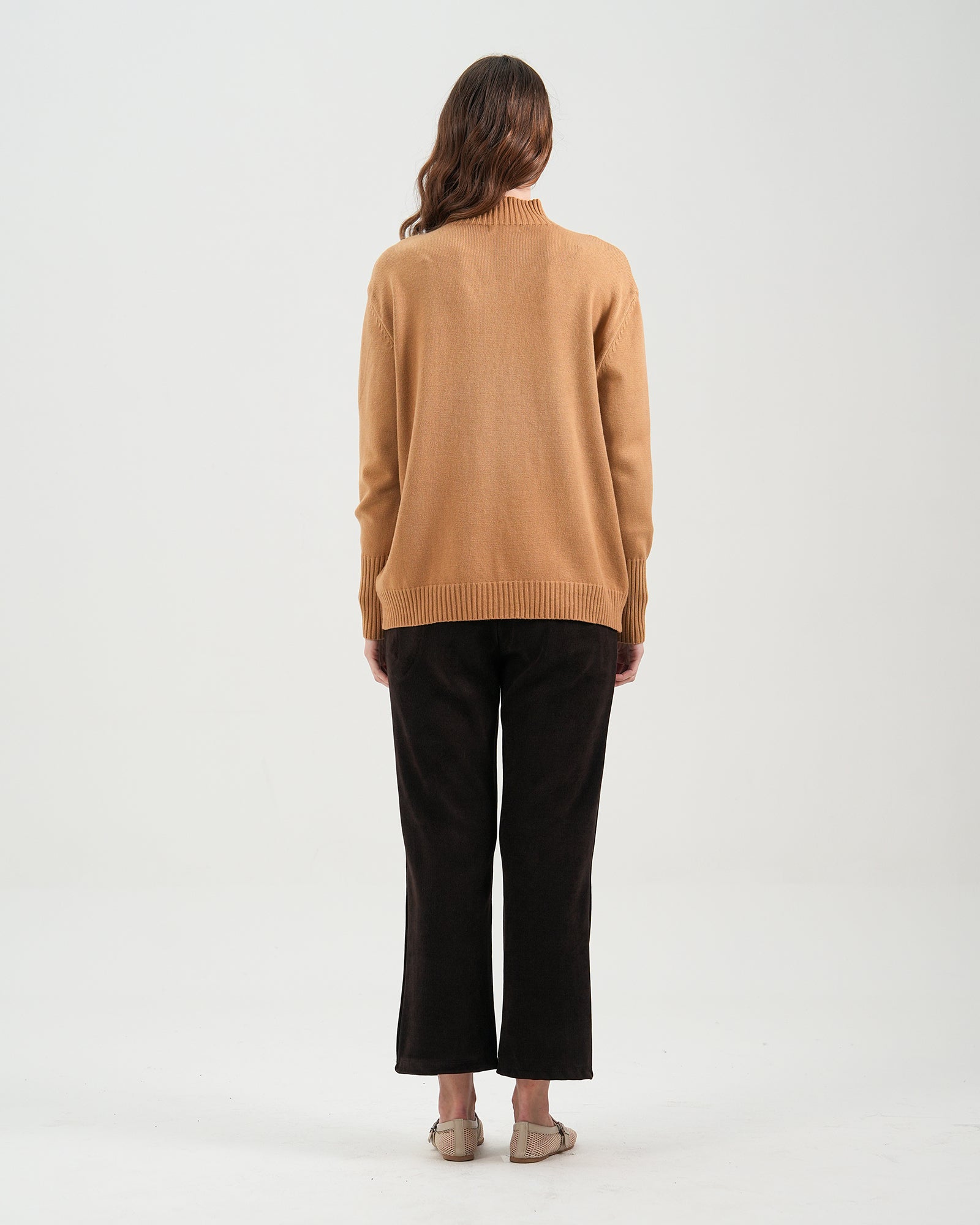 Women Mock Neck Sweater - Engine - Buy Now