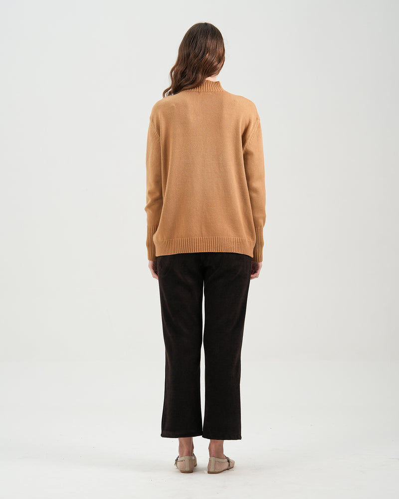 Women Mock Neck Sweater - Engine - Buy Now