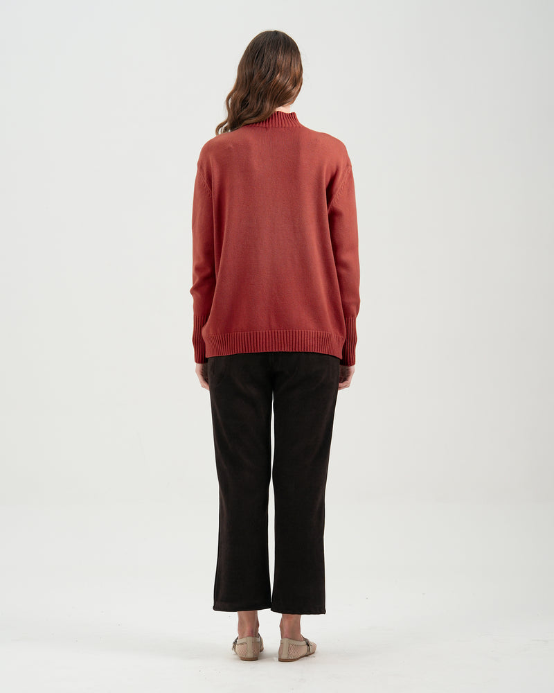 Women Mock Neck Sweater - Engine - Buy Now
