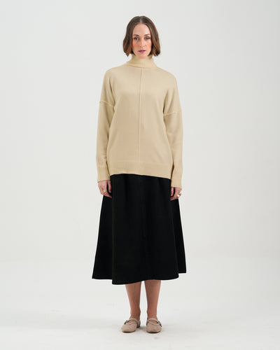 Women High Neck Sweater