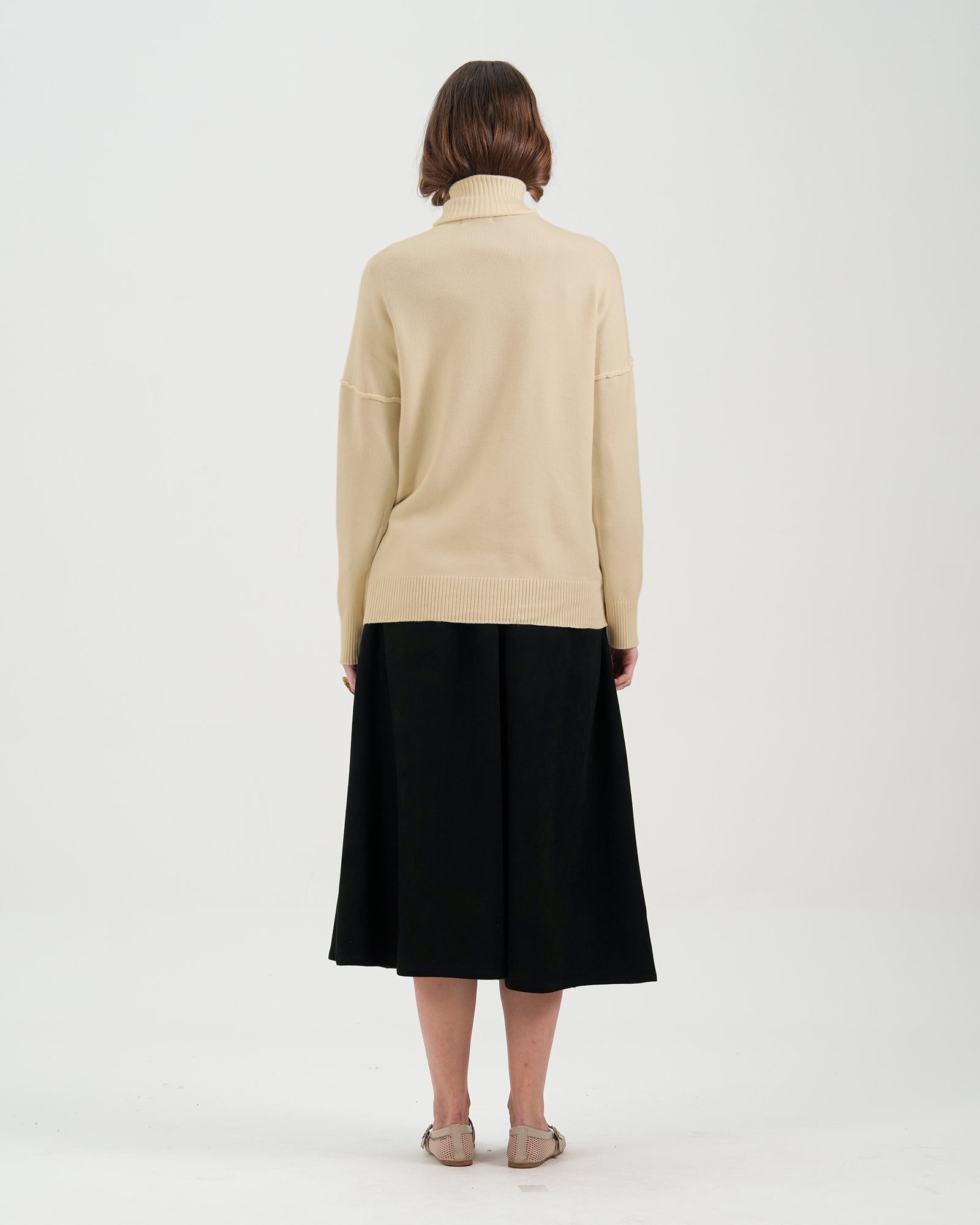 Women High Neck Sweater