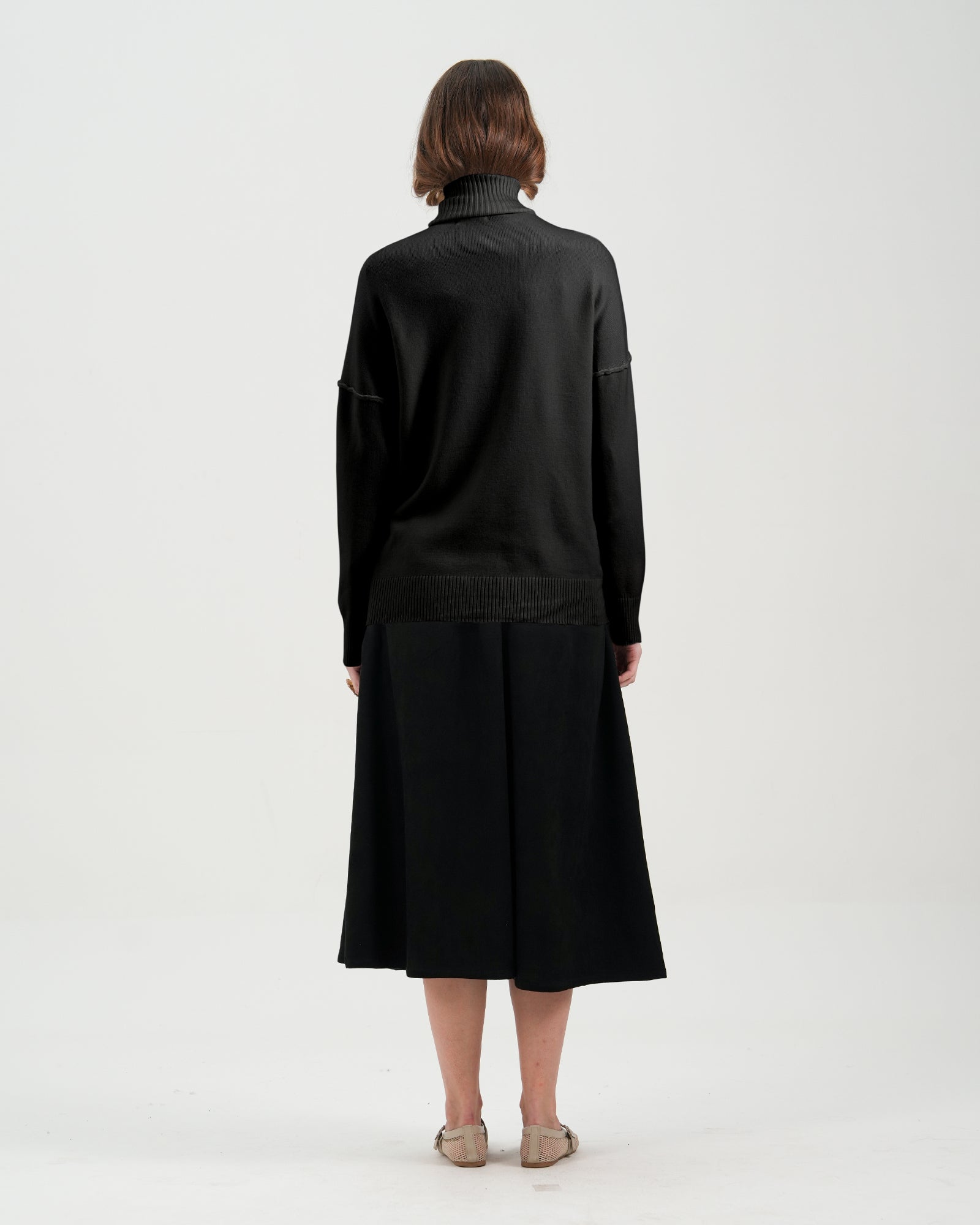 Women High Neck Sweater