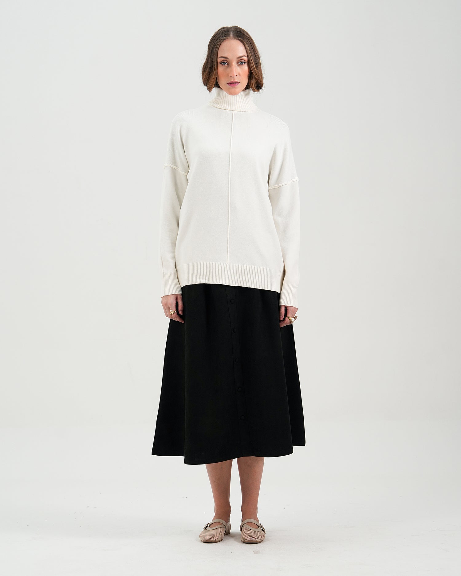 Women High Neck Sweater - Engine - Buy Now