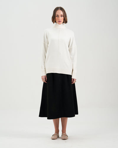 Women High Neck Sweater