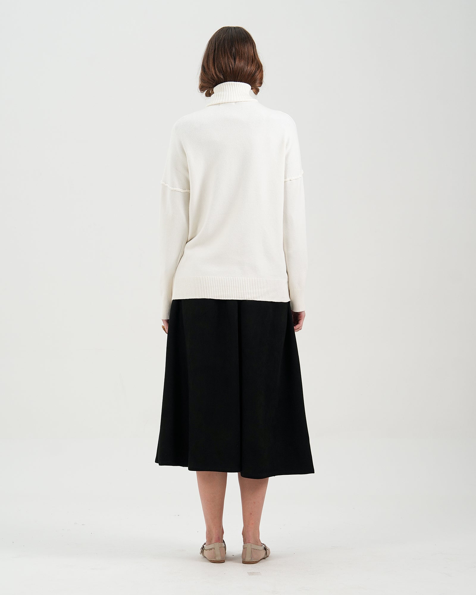 Women High Neck Sweater