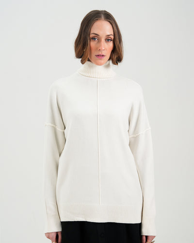 Women High Neck Sweater