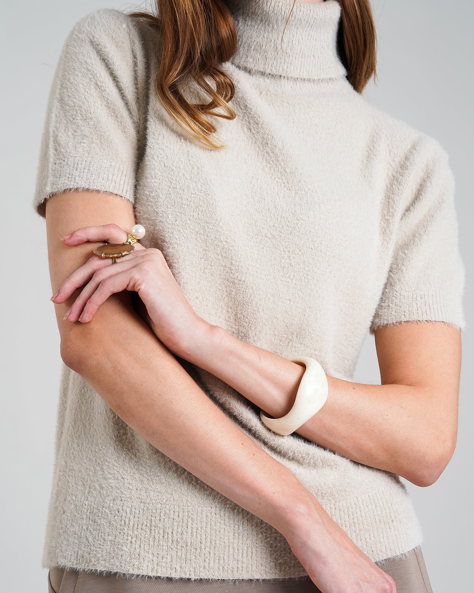 Women High Neck Sweater