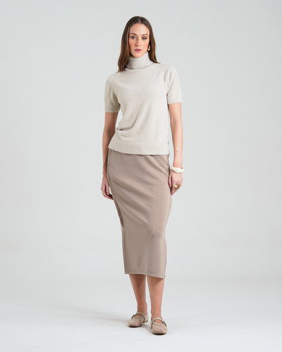 Women High Neck Sweater