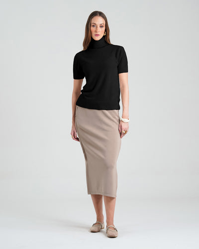 Women High Neck Sweater