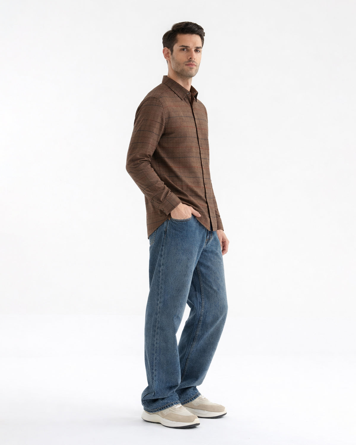 Men Regular Fit Casual Shirt - Engine - Buy Now