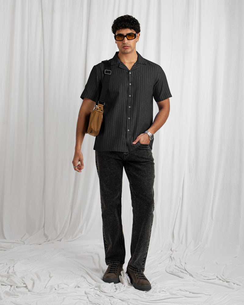 Men Relaxed Fit Casual Shirt - Engine - Buy Now