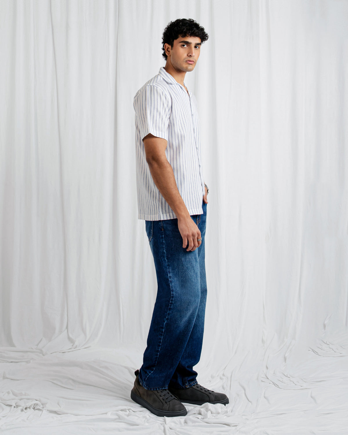Men Relax Fit Casual Shirt - Engine - Buy Now