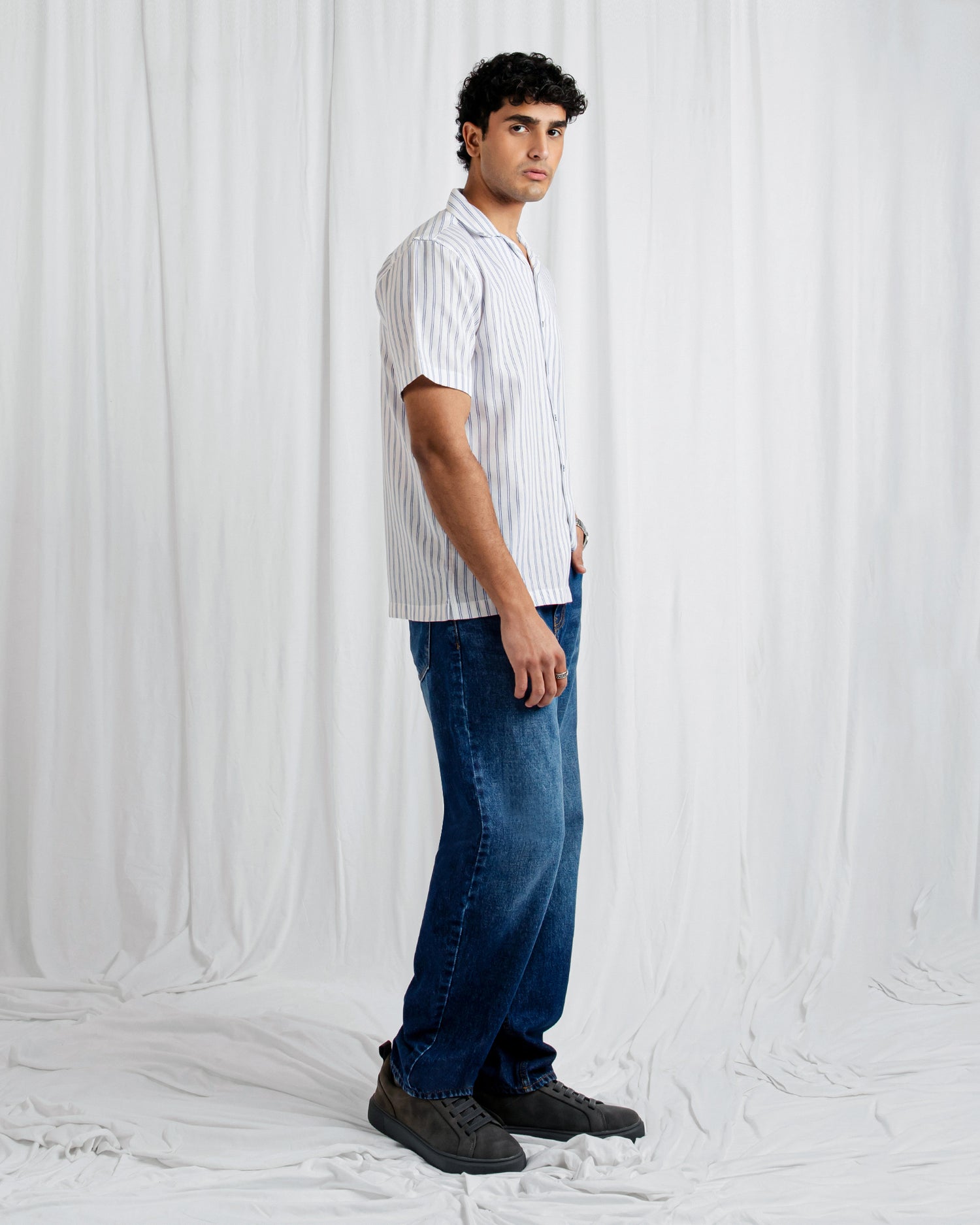 Men Relax Fit Casual Shirt - Engine - Buy Now