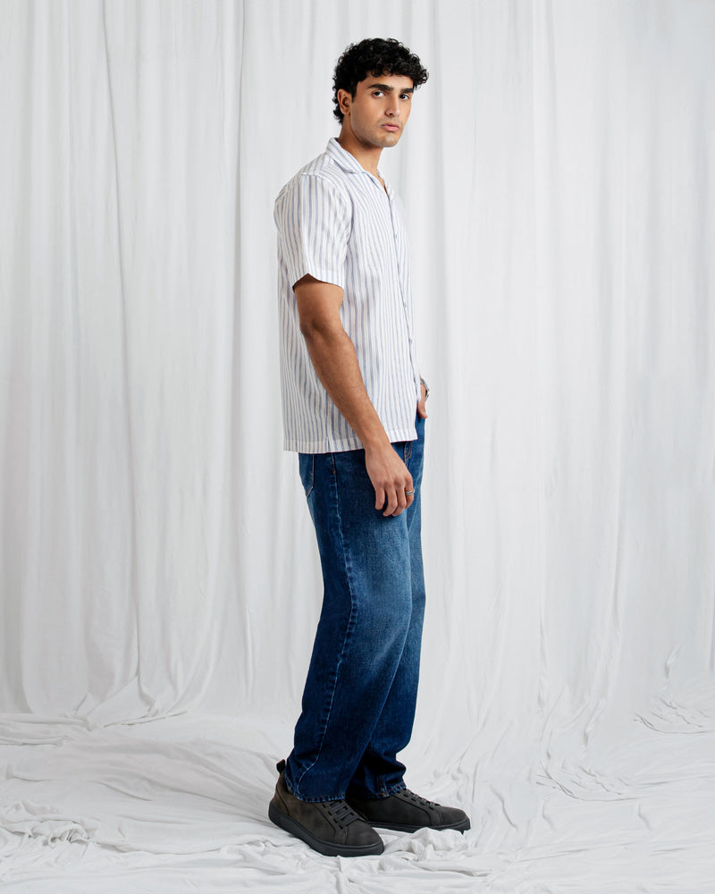 Men Relax Fit Casual Shirt - Engine - Buy Now