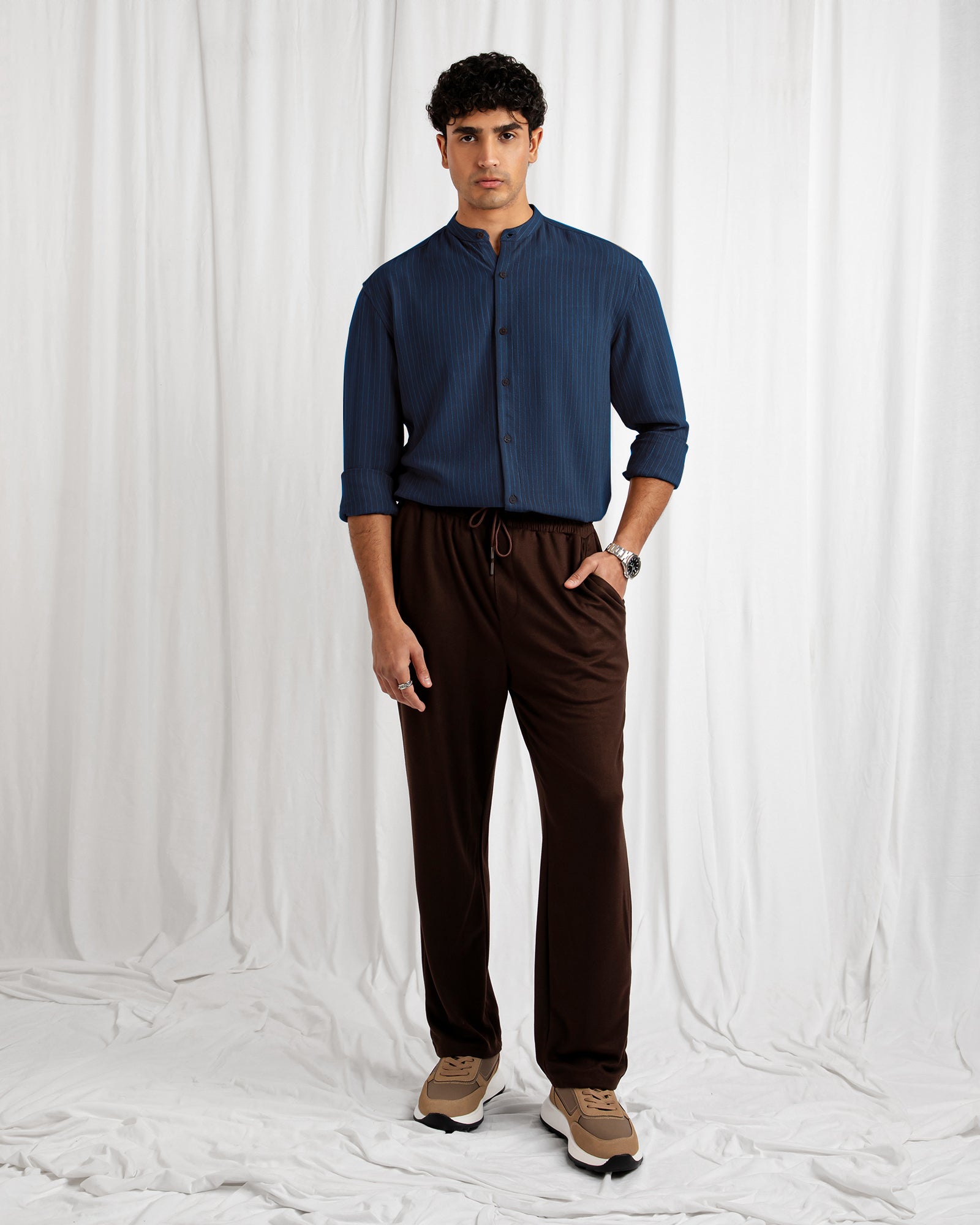 Men Relaxed Fit Casual Shirt - Engine - Buy Now