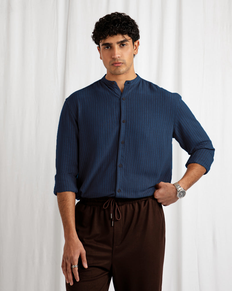 Men Relaxed Fit Casual Shirt - Engine - Buy Now