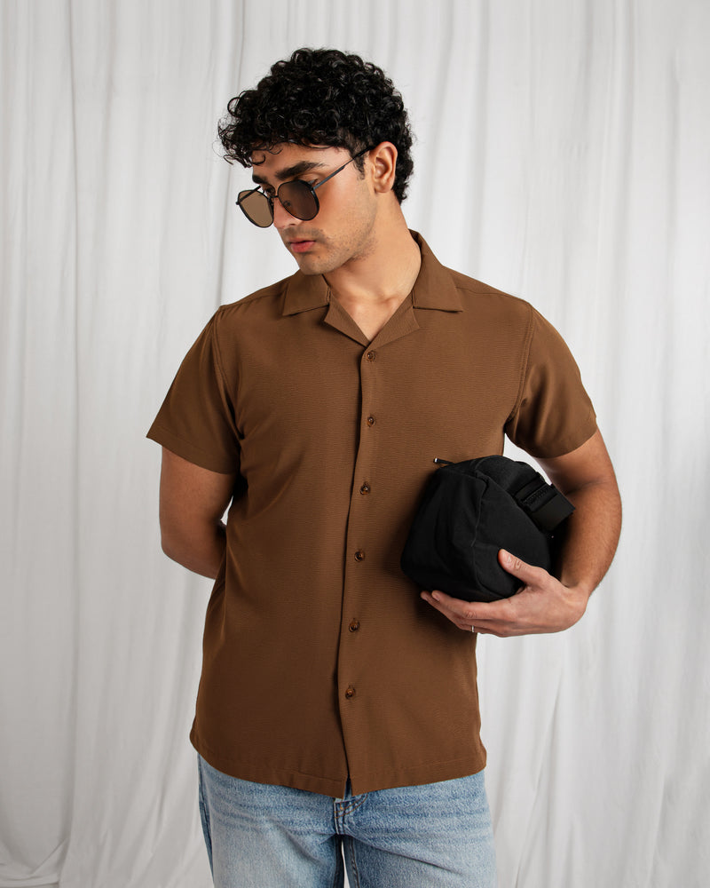 Men Regular Fit Casual Shirt - Engine - Buy Now