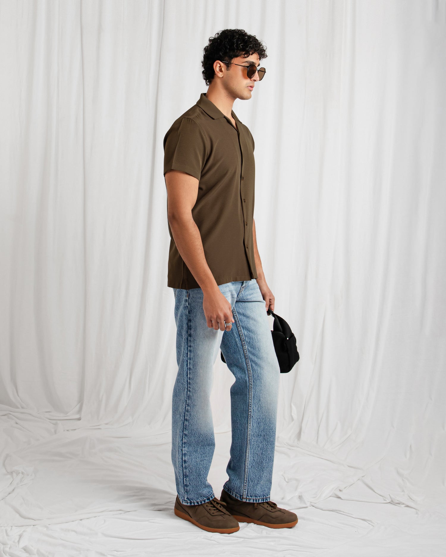 Men Regular Fit Casual Shirt - Engine - Buy Now