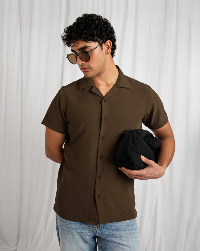 Men Regular Fit Casual Shirt - Engine - Buy Now