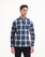 Men Slim Fit Check Casual Shirt For MEN - ENGINE