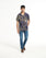 Men Floral Slim Fit Shirt For MEN - ENGINE