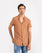 Men S/S Slim Fit Printed Casual Shirt For MEN - ENGINE