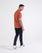 Men S/S Striper Slim Fit Casual Shirt For MEN - ENGINE