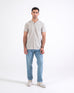 Men S/S Plain Slim Fit Casual Shirt