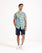 Men S/S Regular Fit Printed Casual Shirt For MEN - ENGINE