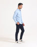 Men Slim Fit Plain Casual Shirt