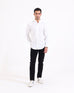 Men Slim Fit Plain Casual Shirt