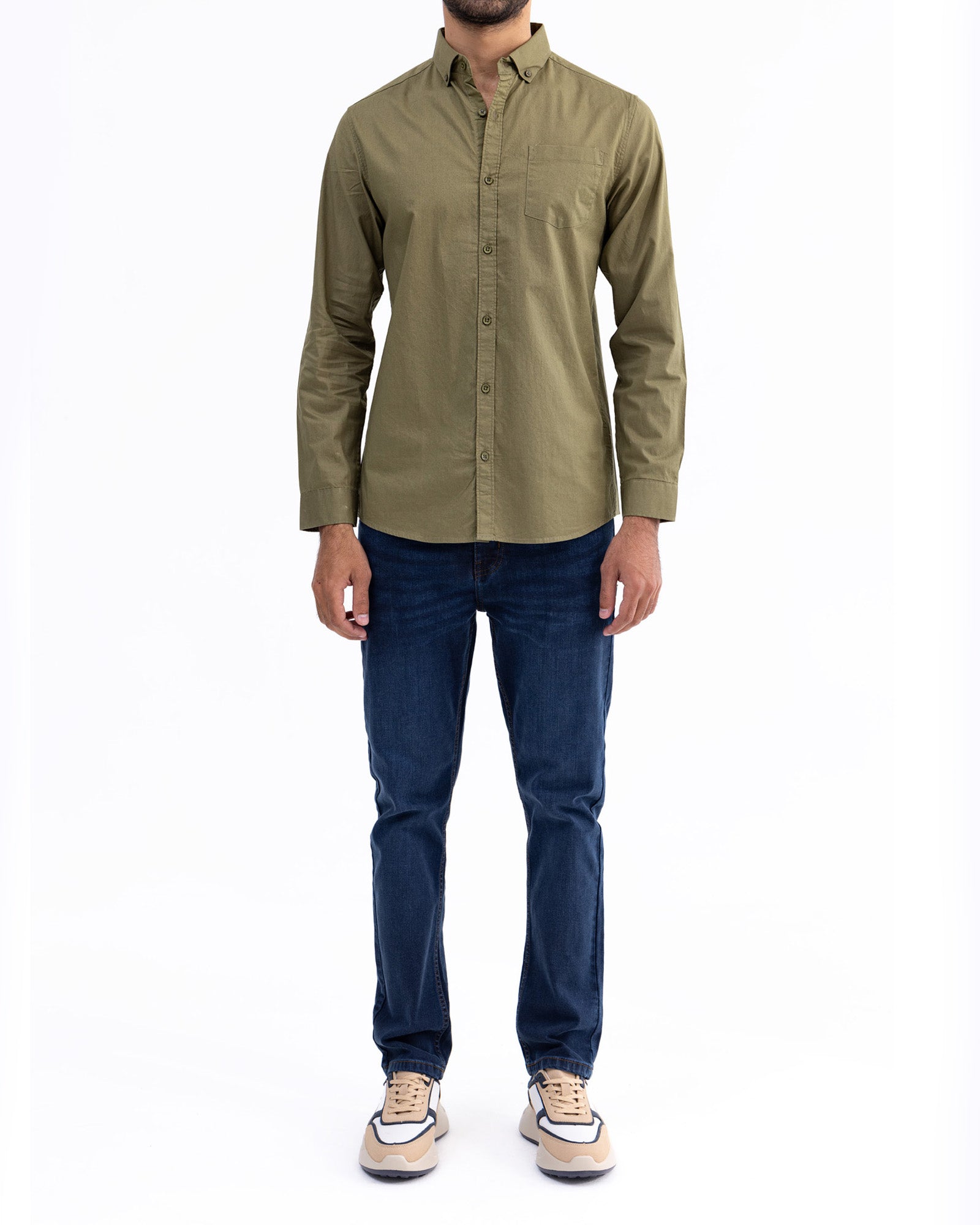 Men Slim Fit Casual Shirt
