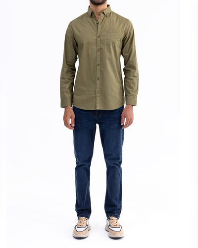 Men Slim Fit Casual Shirt