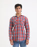 Men Check Regular Fit Casual Shirt