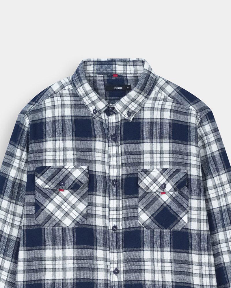 Men Regular Fit Casual Shirt - Engine - Buy Now